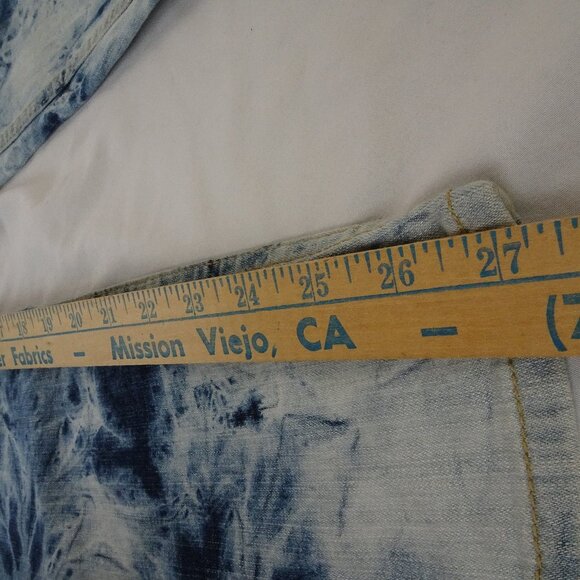 Hang Ten Millie Skinny Ankle Tie Dye Juniors Jeans Size 9 - Picture 8 of 8